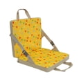 thumbnail image 2 of Cojín De Estadio Plegable Para Niños, Cojín Para Acampar, Para Senderismo, Picnic En El Patio, Color Amarillo, 2 of 8