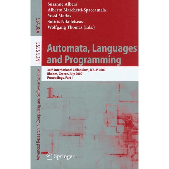 Automata, Languages and Programming, (Paperback)