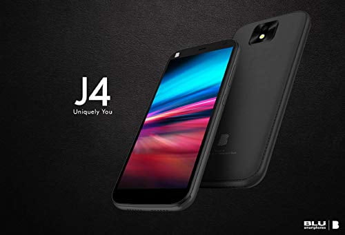 Blu J4 Factory Unlocked Android Cell Phone 32GB Memory 5.5 HD Display (Black)