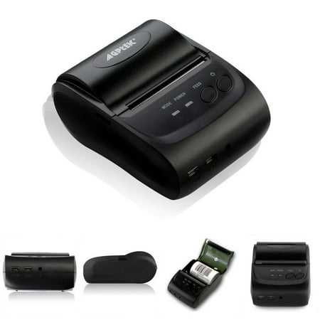 Bluetooth Wireless High-Speed, High-Resolution Pocket Photo Mobile Thermal Receipt Printer for Android IOS