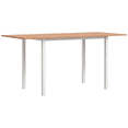 thumbnail image 1 of HOMCOM Table de Cuisine Pliante, Table Extensible pour Petits Espaces, Naturel, 1 of 10