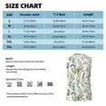thumbnail image 5 of Goofa Wisteria Flower Printed Men's Sleeveless T-Shirt - Athletic Gym Workout Tank Top for Men - Moisture-Wicking, UPF 30+ Quick-Dry Muscle Tee-XX-Large, 5 of 8