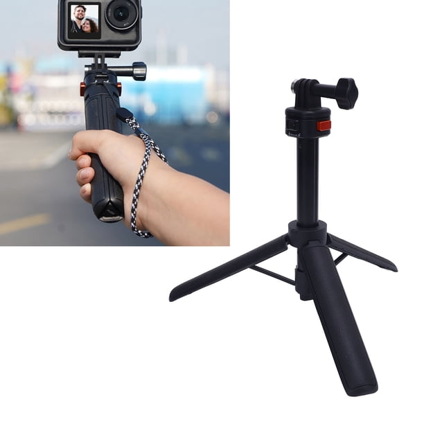 Trípode Extensible Para Cámara Deportiva, Puerto De Tornillo De 1/4 Pulg., Trípode Portátil Para Palo Selfie Para Teléfono, Altura Ajustable De 53 Cm, Ligero Para Action 5 Pro