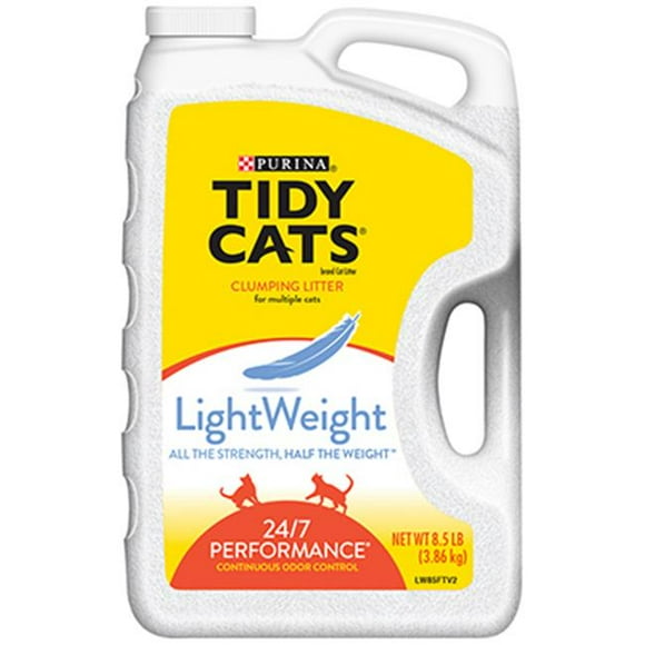 Tidy Cats 15366 24 par 7 Litière Légère pour Chat Performance, 8.5 lbs. Pichet