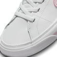 thumbnail image 2 of Nike Court Legacy Little Kids' Shoes Color: Pink Foam Honeydew Size: 3, 2 of 4