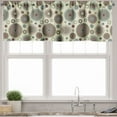 thumbnail image 3 of Ambesonne Colorful Valance & Curtain, Oriental Round Motifs, 55"x24", Multicolor, 3 of 6