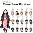 thumbnail image 2 of Llavero unisex de Acrílico Lantong Kamado Tanjirou Tomioka Giyuu Kimetsu No Yaiba llavero Demon Slayer, 2 of 4