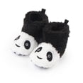 thumbnail image 6 of Generic Boys Shoes Boy Girls Winter Boots Baby Cute Panda Cartoon Walking Flat Bottom Shoes for Fashion Breathable Comfortable Shoe(0-3 Months,Black), 6 of 8