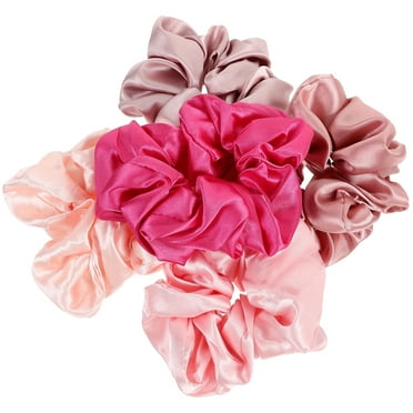 COSMOBETTY Hair Ring Beige Pink 5Set For Women
