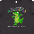 thumbnail image 4 of Inktastic There's No Party Like Mardi Gras-alligator Youth T-Shirt, 4 of 5
