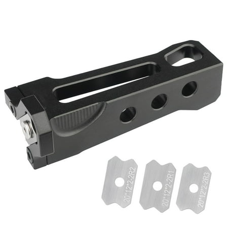 

MEGAWHEELS Woodworking Edge Trimmer|Manual Tools Aluminum Alloy Blade|Durable Edge Trimmer for Wood Veneer Edge Banding PVC Melamine