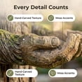 thumbnail image 3 of Bigfoot Bird Feeder Outdoor Waterproof Resin Garden Statue With Hidden Keyhole Hanger Tree Wall Mounted Fun Wildlife Decor Perfect Gift For Birdwatchers And Bigfoot Fans, 3 of 5