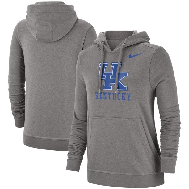 Kentucky Wildcats Nike Women's Team Club Pullover Hoodie Heathered