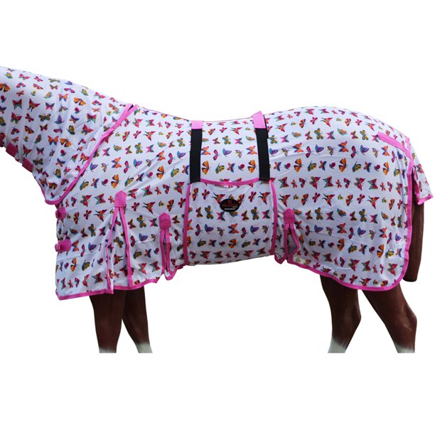 11AD 75 In Horse Fly Sheet Uv Protect Mesh Bug Mosquito Summer