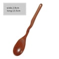 thumbnail image 3 of TIMIFIS Spoon Fork Wooden Spoon Fork Kitchen Cooking Utensil Tools Soup-Teaspoon Tableware Kitchen Appliances, 3 of 3
