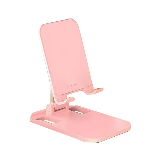 Ajustable de aleación de aluminio perezoso plegable soporte del teléfono para el escritorio de la tableta de transmisión en vivo y uso en el hogar