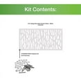 thumbnail image 5 of xpanse select vinyl railing 2 ft. h x 4 ft. w sprig screen fence panel, 5 of 6