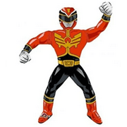 RED POWER RANGERS Airwalker Balloon • Large Shape Foil Mylar Balloon • Party Supplies Decorations Foil Mylar Balloon