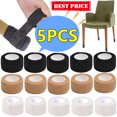 thumbnail image 2 of 5-1PC Nuevo protector de piso para patas de silla Almohadillas para muebles para pisos de madera Calcetines para patas de silla de escritorio Cinta antideslizante para piernas que reduce el ruido Rega, 2 of 5