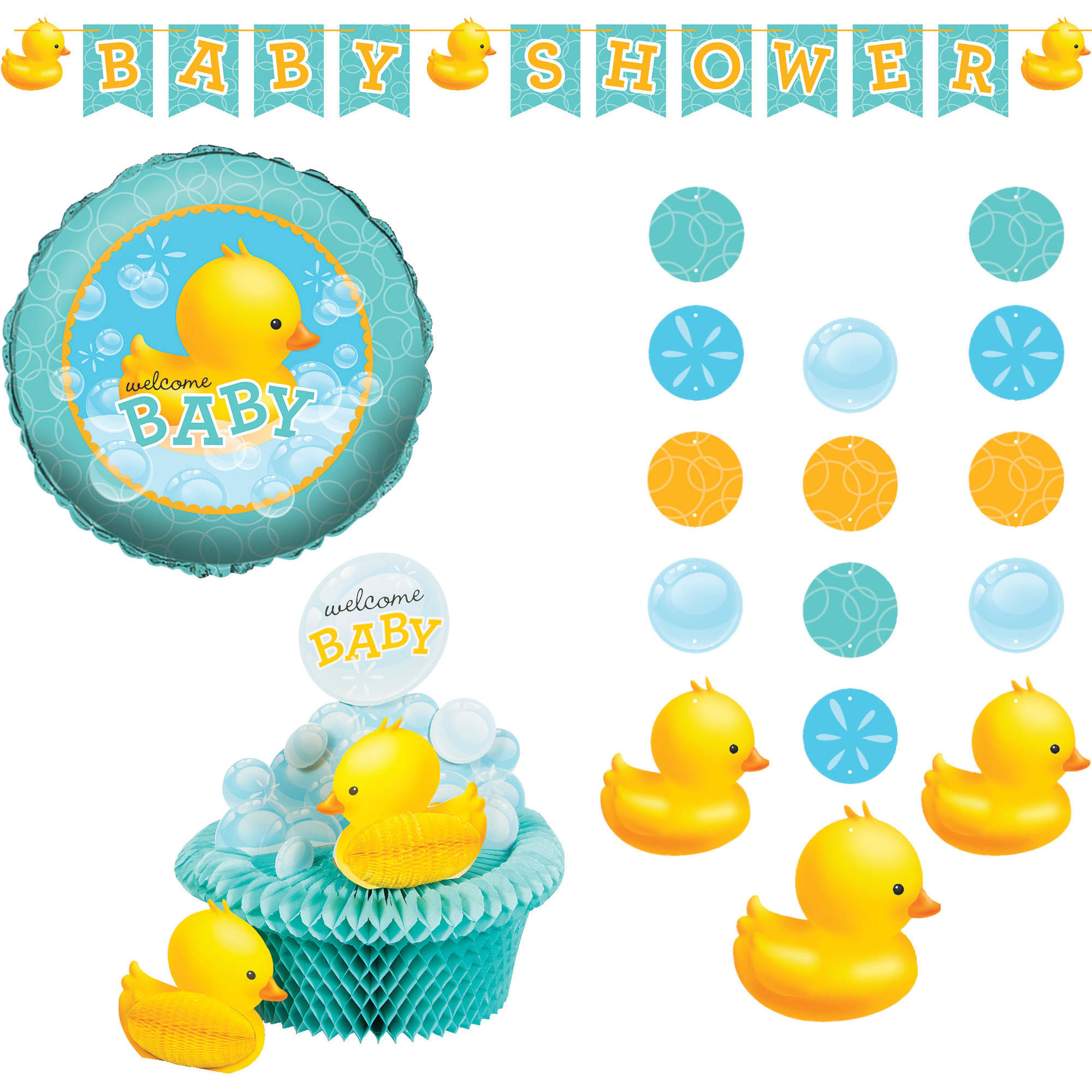 Bubble Bath Party Decor Kit, 1Pack