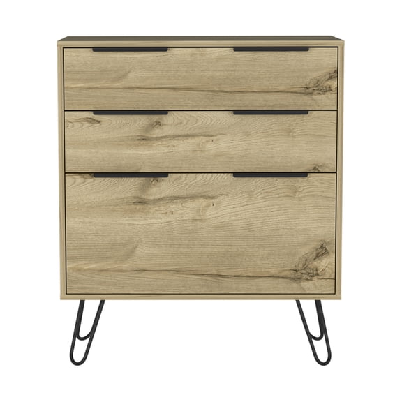 Miekor Furniture Drawer Dresser Hartly, Bedroom, Light Oak B5A9550