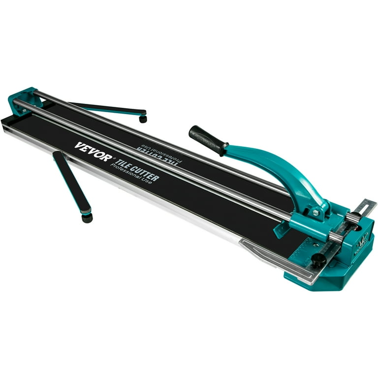 VEVOR 24 in. Manual Tile Cutter Double Rails Tile Cutter W/Alloy Cutting  Wheel for Porcelain and Ceramic Tiles CZQGJ600MMSDSGL05V0 - The Home Depot