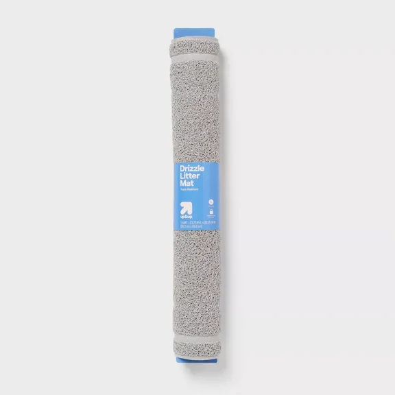 Drizzle Cat Litter Mat - Gray - L
