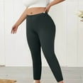 thumbnail image 5 of Ahdbta Womens Plus Size Workout Leggings High Waisted Tummy Control Gym Yoga Pants Fitness Sport Active Sweat Pants, 5 of 8