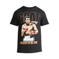 thumbnail image 5 of Muhammad Ali G.O.A.T Men's and Big Men's Graphic Tee with Short Sleeves, Sizes S-3XL, 5 of 5