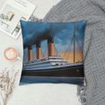 thumbnail image 2 of GOSMITH Titanic Pillow Covers Super Soft Pillow Cases Rectangle Decorative Throw Pillowcase, 2 of 5
