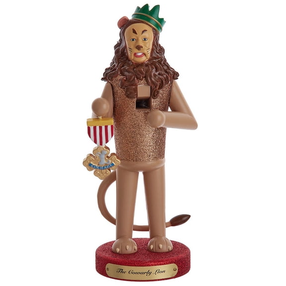 Kurt Adler 10" Wizard of Oz Cowardly Lion Nutcracker