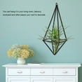 thumbnail image 2 of Hanging Shelf, Air Plant Holder, Quadrilateral Shape For Dining Room Terrace Garden Courtyard Room, 2 of 8