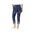 thumbnail image 2 of Buffalo David Bitton Womens Ivy Cropped Jeans, Blue, 25, 2 of 2