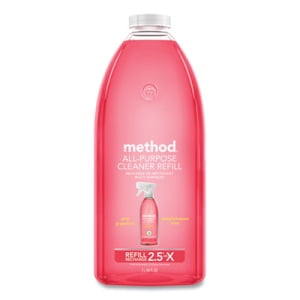 Method Method All Surface Cleaner, Grapefruit Scent, 68 oz Plastic Bottle, 6/Carton 01468CT