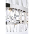 thumbnail image 4 of Serephina 32 inch crystal round chandelier light in chrome, 4 of 5