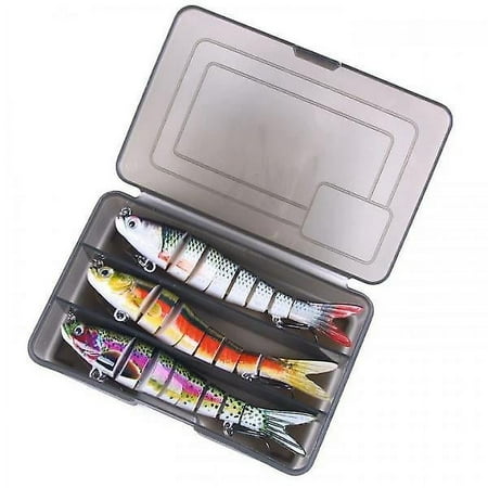 3pcs 3d Shrimp Sinking Fishing Lures Simulation Lobster Lure Hard Baits