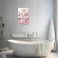 thumbnail image 3 of ZHONGYUTONG Bathroom Decor Wall Art Farmhouse Canvas Country Dragonfly Flower Pictures Rustic Relax Painting for Toilet Decor Framed (12.00" x 18.00"), 3 of 5