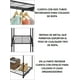 thumbnail image 4 of Closet Ropero Armable con repisas de Metal resistente color negro Closets Armables México Reforzado, 4 of 6