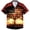 1-Red4362, variant on Elegyee Boys Independence Day Shirt Casual Buttons Up Graphic Short Sleeve Shirt, Sizes 5-17