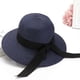 thumbnail image 5 of Sun Straw Hat for Women Wide Brim Beach Cap Soft Sun Blocking Comfort Hats For Beach Vacation, 5 of 5