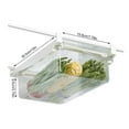 thumbnail image 3 of Vikakiooze Fridge Drawer Organizer Fridge Organizer Drawer Fridge Storage Box, 3 of 4