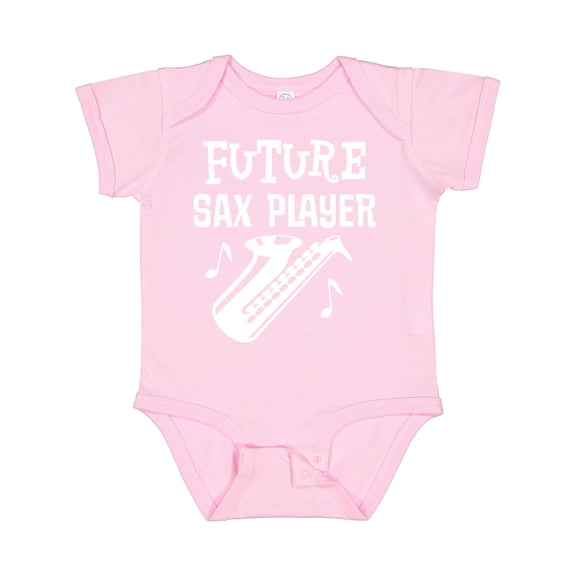 Inktastic Future Saxophone Player Childs Music Boys or Girls Baby Bodysuit
