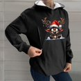 thumbnail image 2 of WEAIXIMIUNG Sweatshirts Mignons pour Femmes, Sweat-Shirt de Maternité Décontracté, Confortable, Zip, Allaitement, Pull-Over, Pull de Maman, 2 of 5