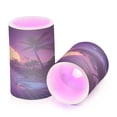 thumbnail image 7 of Yayeee Flameless Candles with Remote Flickering Battery Operated Multi Color Changing, Blue Neon Road, 7 of 7