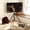 Black & Walnut, variant on FITUEYES Design Corner TV Stand for 37 43 50 55 65 Inch TV, Easel TV Stand for Bedroom, Living Room and More, Modern TV Stand with Cable Management, Picasso Series.