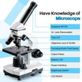 thumbnail image 2 of BEBANG 100X-2000X Microscope, Compound Powerful Biological Microscope for Kids Adults, 2 of 10
