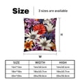 thumbnail image 5 of Ink Plants Chair Pillow Covers Set with Unique Patterns for Bed and Throw Pillows - Sizes 16x16, 18x18, 20x20 Inches for Various Occasions - Set of 2 Items, 5 of 6