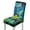 Tropical Monstera Leaf, variant on COEQINE Dining Room Chair Slipcovers Set of 1, Stretchable Universal Fit Chair Protector Polyester Spandex Machine Washable Covers for Dining Room, Hotel, Ceremony, Tropical Monstera Leaf