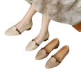 thumbnail image 5 of YOUYEDIAN Loafers for Women Fall Pointed Toe Fashion Block Heel Versatile Slip On Flats Casual Comfortable Outdoor Dress Shoes, 5 of 5