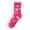 78#Hot Pink, variant on Womens Fuzzy Winter Socks Thermal Thick Coral Fleece Plush Home Cozy Non Slip Indoor Sleeping Socks 2026 Black ONE SIZE